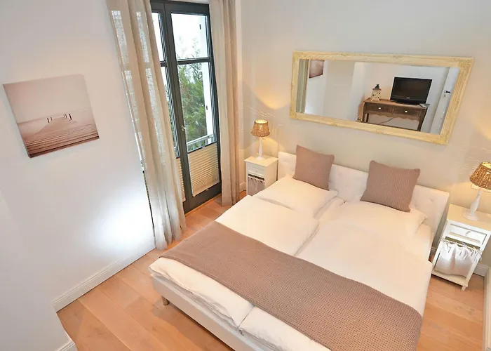 Villa Paula - Wg03 Strandnah Mit Kamin, Terrasse, Balkon